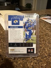 Panini Aaron Donald Season Ticket Contenders Card