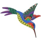  Bird Wall Sculpture Hummingbird Decoration Hanging Ornament Metal