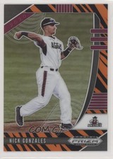 2020 Panini Prizm Draft Picks Tiger Stripes Prizm 40/99 Nick Gonzales #PDP7 0c6