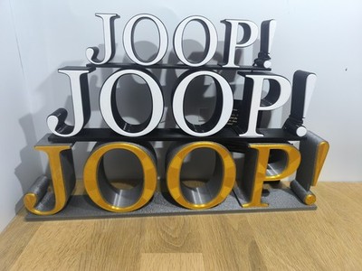 JOOP! Exklusiver 3D-Deko-Schriftzug   Modernes Design-Statement
