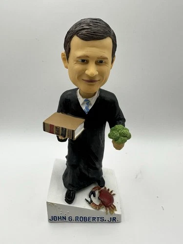 GREEN BAG Bobblehead JOHN G. ROBERTS JR. SCOTUS Supreme Court Justice WITH BOX