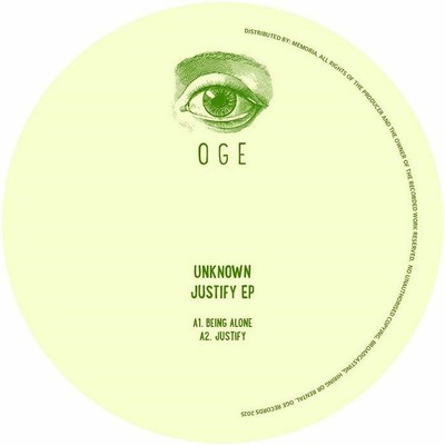 Oge - Justify EP (Vinyl 12'' - 2025 - Original)
