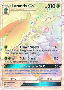 lurantis pokemon card value GX 138/149 Full Art [G] Flower Supply (40) Attach 2 Basic Energy from your discard pile to your Pokemon in any way you like Lurantis-GX - 15/149