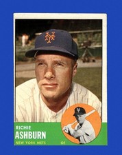 1963 Topps Set-Break #135 Richie Ashburn VG-VGEX *GMCARDS*