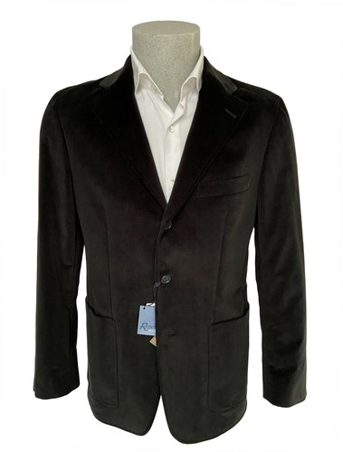 Giacca sartoriale uomo REPORTER, nera in Velluto a coste DROP 6, sconto  70%. | eBay