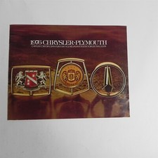 VINTAGE 1990 CHRYSLER PLYMOUTH CARS DEALERSHIP SALES BROCHURE SPECIFICATION INFO