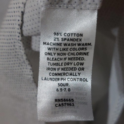 NORDSTROM RACK LONG SLEEVE BUTTON DOWN DRESS SHIRT MENS MEDIUM WHITE - Picture 5 of 9