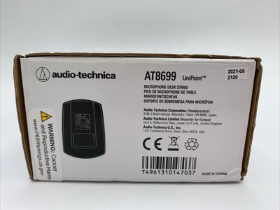 Audio-Technica AT8699 Desk Stand for Gooseneck Microphones for 