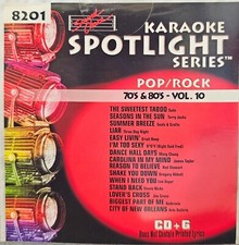 SC8201 70'S 80'S   HITS  NEW SOUND CHOICE KARAOKE LOT K