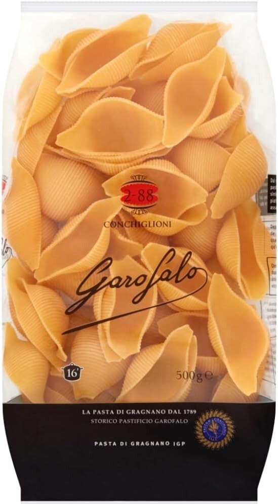 Garofalo Conchiglioni Pasta 500 Gram & Mafalde Pasta 500 G | Buy Now - View #10