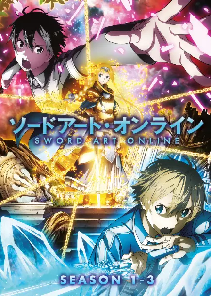 Sword Art Online Season 1-3 Complete Series Anime DVD [English Dubbed]