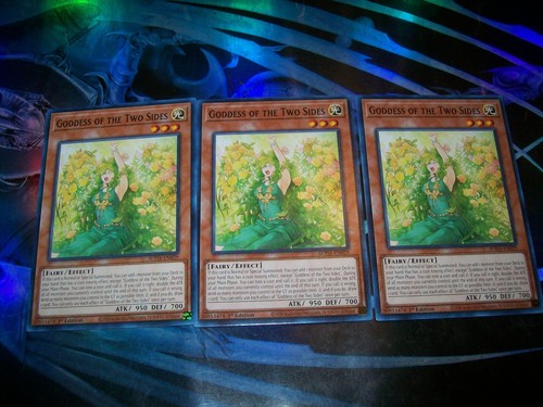 3x Goddess of the Two Sides 1st Edition Common SUDA-EN029 Yu-Gi-Oh!