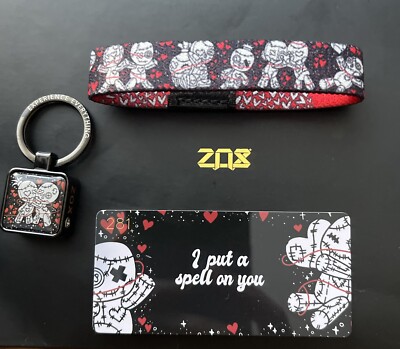 zox band & passender Schlüsselanhänger (Zox Lock) I PUT A SPELL ON YOU **RARE*Voodoo* #281-