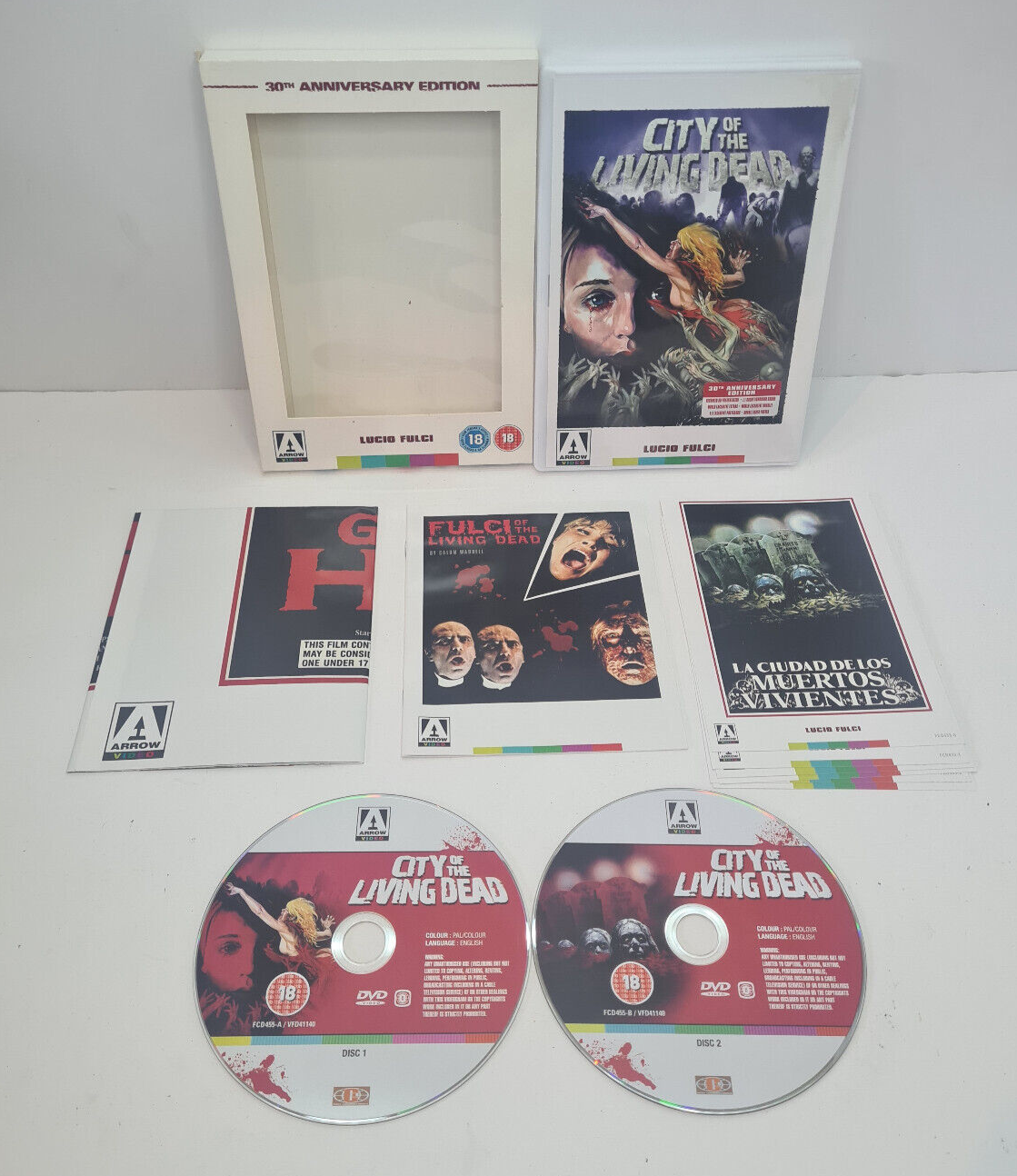 City Of The Living Dead 1980 Arrow Video 30th Anniversary Edition Lucia Fulci