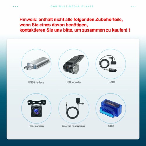 32GB Android 13 Carplay Autoradio Für Peugeot 308 408 2007-2015 GPS Navi WIFI 9" - Bild 11 von 16