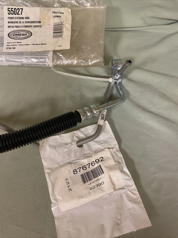 Omega 55027 365794 Power Steer Pressure Line Hose Assembly fits Hyundai Sonata - Изображение 3 из 4