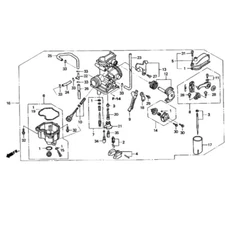 NEW COMPLETE INCREASE CALIBER CARBURETOR REPLACEMENT HONDA XR250R CARBURETOR