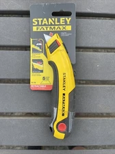Stanley Tools 10-778 FatMax Retractable Curved Utility Knife With Blades