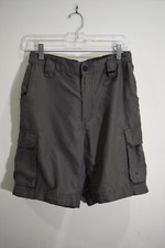 Boy Scout YOUTH L Uniform Official Green MICROFIBER Soft Shorts 30x8.5 J399