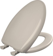 Bemis 1200SLOWT 443 Toilet Seat, Slow Close, Never Loosen and Easily Remove READ