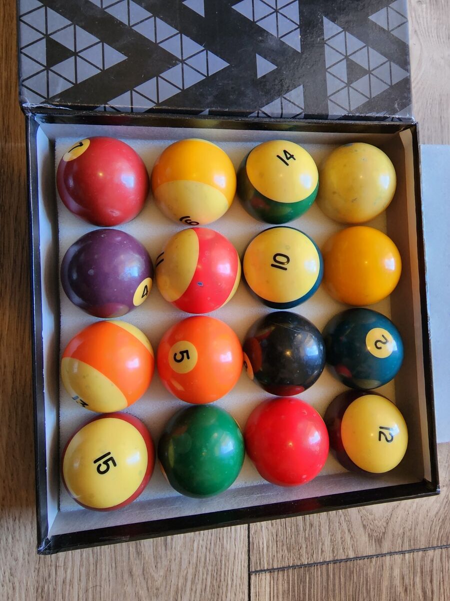 JAPER BEES Pool Balls Billiard Balls Pool Table Balls Set