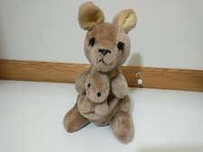 VTG Dakin Kangaroo Plush Mama Joey 1982 Shredded Clippings KOREA Stuffed Animal