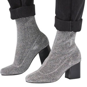 glitter sock booties