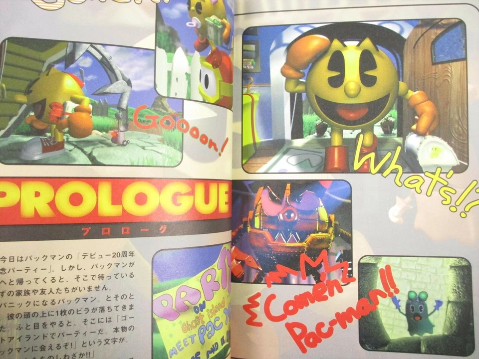 PACMAN WORLD 20th Anniv Guide Sony PlayStation 1 Japón Book 1999 SG87 Foto 3 de 4
