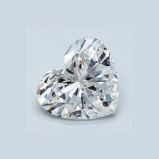 Natural White 'D' Color 2.00 Ct VVS1 Unheated, Untreated Loose Diamond Heart Cut