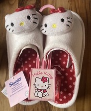 Paire De Chaussons Fille - Hello Kitty Sous Licence Sanrio - Pointure 32