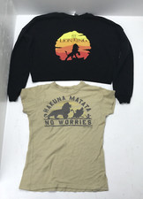 Disney The Lion King Black Sunset Crop Sweatshirt M/Lion King Hakuna Matata T Sm