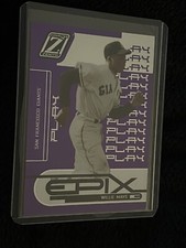 2005 Donruss Zenith Epix Purple 94/350 + Orange  428/ 750 Willie Mays #E-25 2