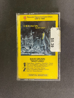 DAVE GRUSIN ''Night-Lines'' 1984 Cassette
