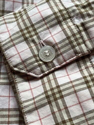 Burberry Nova Check Women’s Shirt Uk16 US14 - Picture 7 of 8