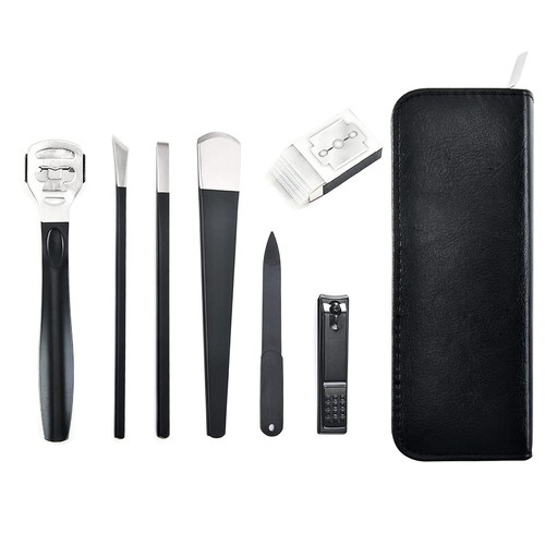 Pedicure Knife Tool Set Steel Cuticle Remover Foot Ingrown Toenail Callus Repair - Picture 16 of 17