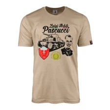 Luigi Arbib Pascucci Italy Ariete El Alamien WW2M13-40 Tank T-Shirt#43413