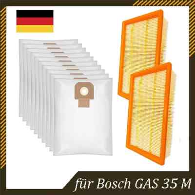 Flachfaltenfilter Filter für Bosch GAS 35 M AFC/GAS 35 L AFC Staubsaugerbeutel