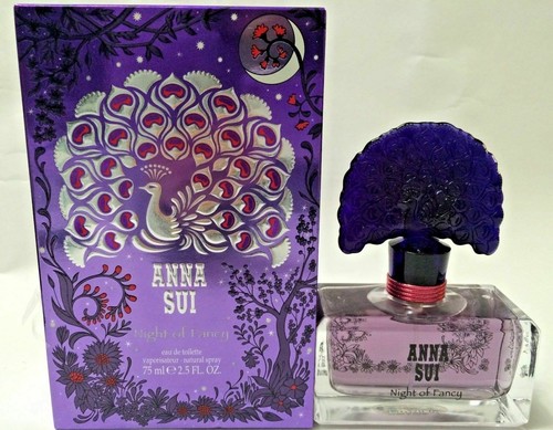 Night Of Fancy Women's Perfume by Anna Sui 2.5oz/75ml Eau De Toilette Spray - Picture 4 of 11