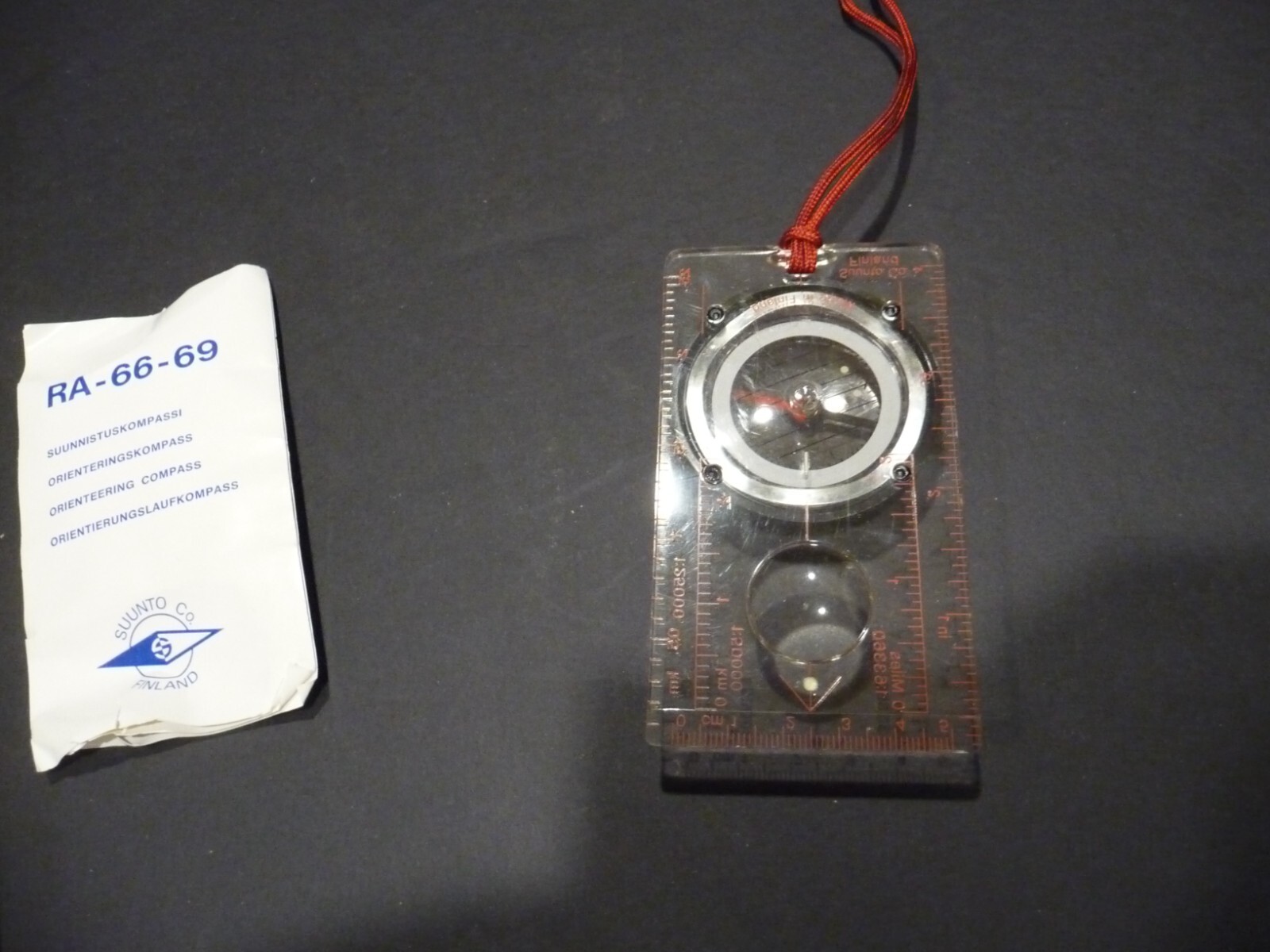 Vintage Suunto SP68 Compass Survival Hiking Camping eBay