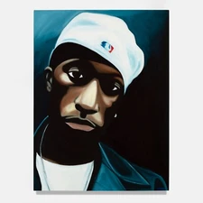 Big L original oil painting 40" x 30"