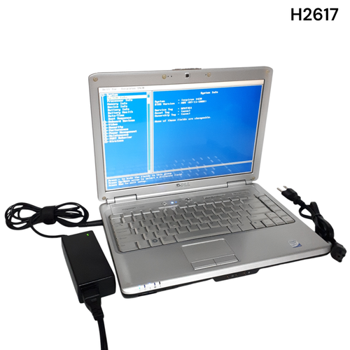 Dell Inspiron 1420 14" Laptop Core 2 Duo 3GB RAM 250GB HDD Boot/BIOS No OS H2617