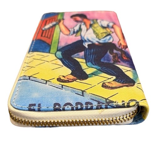 El Borracho Mexican Lotería Zip Around Wallets - Picture 3 of 6