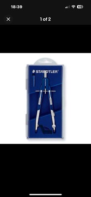  Staedtler 552 01 Mars 552 Comfort Federbogen Kompass blau/silber