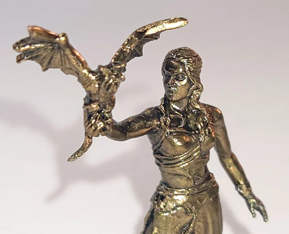 GoT Daenerys Targaryen Bronzed Jaime Lannister Sansa Stark Pewter Dark Sword Lot - Image 3 of 4