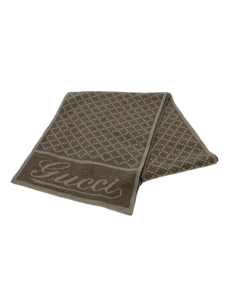 SILENCIEUX GUCCI LAINE beige 281599 script diamant avec étiquettes logo occasion
