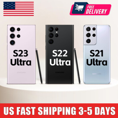 NEW Samsung Galaxy S23 Ultra / S22 Ultra /S21 Ultra 5G Factory Unlocked GSM CDMA