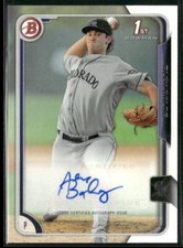 2015 Bowman #PA-AB Alex Balog Paper Prospect Retail Autographs