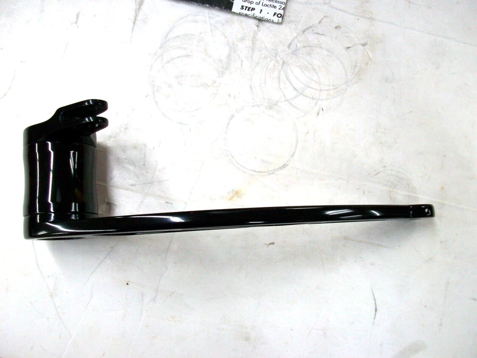 BRAZO DE FRENO SPIRO NEGRO CARL BROUHARD DESIGNS 08-13 HARLEY-DAVIDSON FLH FLT Foto 4 de 4