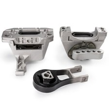 3x For Jeep Cherokee 2.4L 14-19 68192831AF Engine Motor Transmission Mount Set