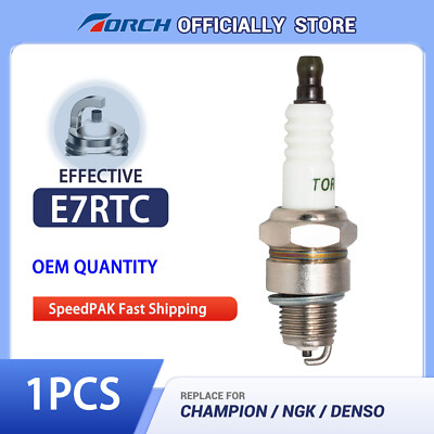  TORCH E7RTC Zündkerzen Ersatz für NGK 6422/BPR7HS 5111/BP7HS Denso 5379/IWF22